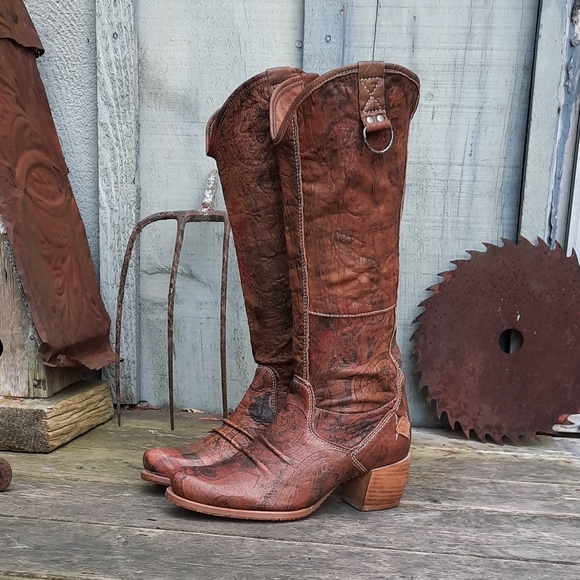 GOLDMUD Handmade in Portugal, Leather Cowboy Boots - Picture 3 of 9